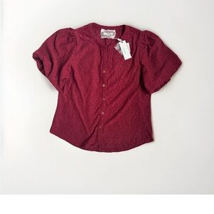 Juliana Cupio Woman’s Red Shirt Size L NWT